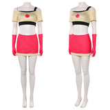 Hazbin Hotel 2025 Season 2 Cherri Bomb Pink Outfit Women Cosplay Costume Outfits Halloween Carnival Suit