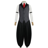 Hazbin Hotel 2025 Season 2 Sir Pentious Grey Outfit Cosplay Costume Outfits Halloween Carnival Suit