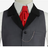 Hazbin Hotel 2025 Season 2 Sir Pentious Grey Outfit Cosplay Costume Outfits Halloween Carnival Suit