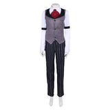 Hazbin Hotel 2025 Season 2 Sir Pentious Pendleton Human Grey Outfit Cosplay Costume Outfits Halloween Carnival Suit