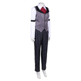 Hazbin Hotel 2025 Season 2 Sir Pentious Pendleton Human Grey Outfit Cosplay Costume Outfits Halloween Carnival Suit