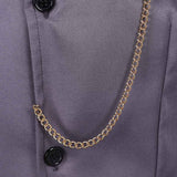 Hazbin Hotel 2025 Season 2 Sir Pentious Pendleton Human Grey Outfit Cosplay Costume Outfits Halloween Carnival Suit