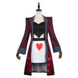Hazbin Hotel 2025 Season 2 Velvette Black Outfit Women Cosplay Costume Outfits Halloween Carnival Suit