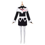 Hazbin Hotel 2025 Season 2 Velvette Black Outfit Women Cosplay Costume Outfits Halloween Carnival Suit