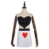 Hazbin Hotel 2025 Season 2 Velvette Black Outfit Women Cosplay Costume Outfits Halloween Carnival Suit