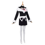 Hazbin Hotel 2025 Season 2 Velvette Black Outfit Women Cosplay Costume Outfits Halloween Carnival Suit