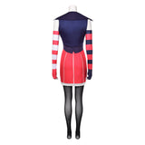 Hazbin Hotel 2025 Season 2 Velvette Pink Outfit Women Cosplay Costume Outfits Halloween Carnival Suit