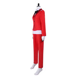 Hazbin Hotel Charlie Morningstar Women Red Outfit Cosplay Costume Outfit Halloween Carnival Suit