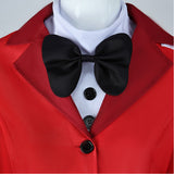 Hazbin Hotel Charlie Morningstar Women Red Outfit Cosplay Costume Outfit Halloween Carnival Suit