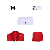 Hazbin Hotel Charlie Morningstar Women Red Outfit Cosplay Costume Outfit Halloween Carnival Suit