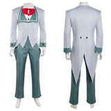 Hazbin Hotel Season 2  Vox Grey Suit Tailcoat Outfit Cosplay Costume Outfits Halloween Carnival Suit