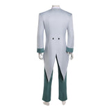 Hazbin Hotel Season 2  Vox Grey Suit Tailcoat Outfit Cosplay Costume Outfits Halloween Carnival Suit