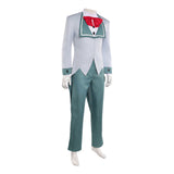 Hazbin Hotel Season 2  Vox Grey Suit Tailcoat Outfit Cosplay Costume Outfits Halloween Carnival Suit