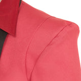 Hazbin Hotel Season 2 Alastor Red Black Outfit Cosplay Costume Outfits Halloween Carnival Suit