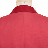 Hazbin Hotel Season 2 Alastor Red Black Outfit Cosplay Costume Outfits Halloween Carnival Suit