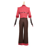 Hazbin Hotel Season 2 Alastor Red Black Outfit Cosplay Costume Outfits Halloween Carnival Suit