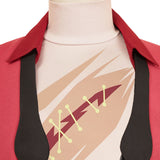 Hazbin Hotel Season 2 Alastor Red Black Outfit Cosplay Costume Outfits Halloween Carnival Suit