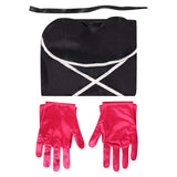 Hazbin Hotel Season 2 Angel Dust Long Gloves Black Dress Outfit Cosplay Costume Outfits Halloween Carnival Suit