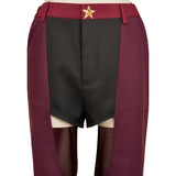 Hazbin Hotel Season 2 Angel Dust Women Red Outfit Cosplay Costume Outfits Halloween Carnival Suit