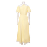 Hazbin Hotel Season 2 Husk Light Yellow Dress Cosplay Costume Outfits Halloween Carnival Suit