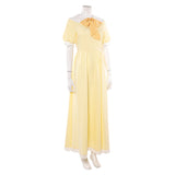 Hazbin Hotel Season 2 Husk Light Yellow Dress Cosplay Costume Outfits Halloween Carnival Suit