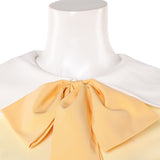 Hazbin Hotel Season 2 Husk Light Yellow Dress Cosplay Costume Outfits Halloween Carnival Suit