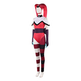 Hazbin Hotel Season 2 Kitty Red Clown Knit Set Outfit Cosplay Costume Outfits Halloween Carnival Suit