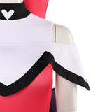 Hazbin Hotel Season 2 Kitty Red Clown Knit Set Outfit Cosplay Costume Outfits Halloween Carnival Suit