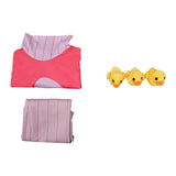 Hazbin Hotel Season 2 Lucifer Pink Pajamas Outfit Cosplay Costume Outfits Halloween Carnival Suit