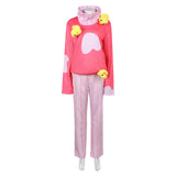 Hazbin Hotel Season 2 Lucifer Pink Pajamas Outfit Cosplay Costume Outfits Halloween Carnival Suit