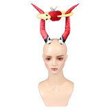 Hazbin Hotel Season 2 Lucifer Red Demon Headgear Outfit Cosplay Costume Outfits Halloween Carnival Suit