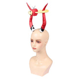 Hazbin Hotel Season 2 Lucifer Red Demon Headgear Outfit Cosplay Costume Outfits Halloween Carnival Suit