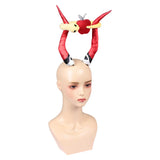Hazbin Hotel Season 2 Lucifer Red Demon Headgear Outfit Cosplay Costume Outfits Halloween Carnival Suit