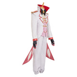 Hazbin Hotel Season 2 Lucifer White Demon Cosplay Costume Outfit Halloween Carnival Suit