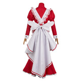 Hazbin Hotel Season 2 Rosie Red Maid Cosplay Costume Outfit Halloween Carnival Suit
