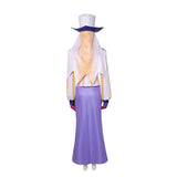 Hazbin Hotel Season 2 Sir Pentious White Purple Gentle Outfit Cosplay Costume Outfits Halloween Carnival Suit