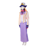 Hazbin Hotel Season 2 Sir Pentious White Purple Gentle Outfit Cosplay Costume Outfits Halloween Carnival Suit