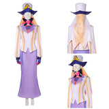 Hazbin Hotel Season 2 Sir Pentious White Purple Gentle Outfit Cosplay Costume Outfits Halloween Carnival Suit