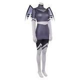 Hazbin Hotel Season 2 VAGGIE Lute Black Heavenly Battle Outfit Cosplay Costume Outfits Halloween Carnival Suit
