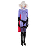 Hazbin Hotel Season 2 Valentino Purple Outfit With Cloak ​Cosplay Costume Outfits Halloween Carnival Suit