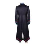 Hazbin Hotel Season 2 Vox Black Long Trench Coat Outfit Cosplay Costume Outfits Halloween Carnival Suit