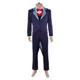 Hazbin Hotel Season 2 Vox Blue Suit Outfit Cosplay Costume Outfits Halloween Carnival Suit