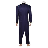 Hazbin Hotel Season 2 Vox Blue Suit Outfit Cosplay Costume Outfits Halloween Carnival Suit