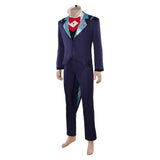Hazbin Hotel Season 2 Vox Blue Suit Outfit Cosplay Costume Outfits Halloween Carnival Suit