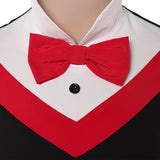 Hazbin Hotel Season 2 Vox Blue Suit Outfit Cosplay Costume Outfits Halloween Carnival Suit