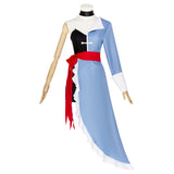 Hazbin Hotel Vaggi Women Gown Dress Cosplay Costume Outfit Halloween Carnival Suit