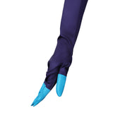 Hazbin Hotel Vox Women Blue Jumpsuit Cosplay Costume Outfit Halloween Carnival Suit