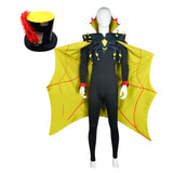 Hazbin Hotel Zestial Black Outfit Cosplay Costume Outfits Halloween Carnival Suit