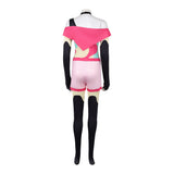 Helluva Boss Beelzebub Women Pink Outfit Cosplay Costume Outfit Halloween Carnival Suit
