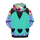 Helluva Boss Fizzarolli Pink 3D Printed Hooded Casual Sweatshirt Cosplay Costume Outfits Halloween Carnival Suit